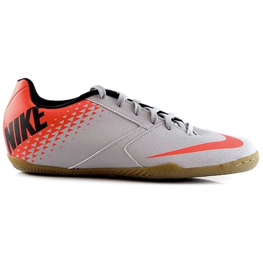Buty piłkarskie halowe Bomba X Nike (szaro-pomarańczowe)  Nike 40 okazja SPORT-SHOP.pl 