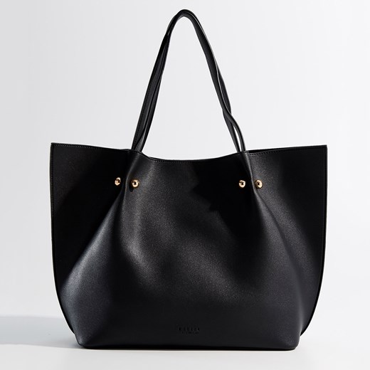 Mohito - Torba shopper z kosmetyczką - Czarny  Mohito One Size 