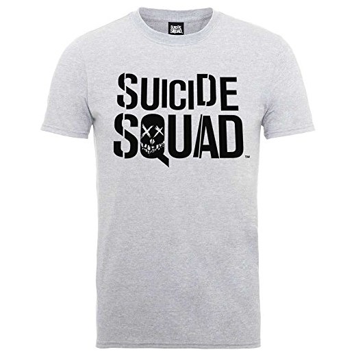 rockoff Trade męski T-shirt suicide Squad logo -  krój regularny l  Rockoff Trade sprawdź dostępne rozmiary Amazon