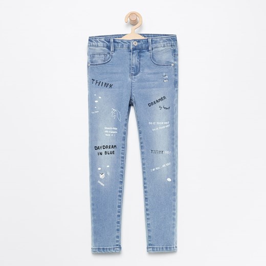 Reserved - Spodnie jeansowe slim fit - Niebieski