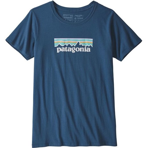 Koszulka damska Pastel P-6 Logo Cotton Crew Patagonia (stone blue)  Patagonia M SPORT-SHOP.pl