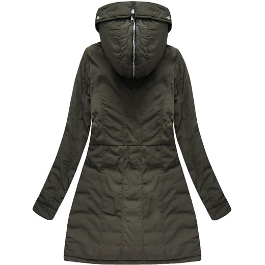CIEPŁA KURTKA ZIMOWA KHAKI (W170) Mhm XL (42) goodlookin.pl