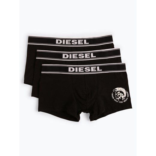 Diesel - Obcisłe bokserki męskie pakowane po 3 szt., czarny  Diesel S vangraaf