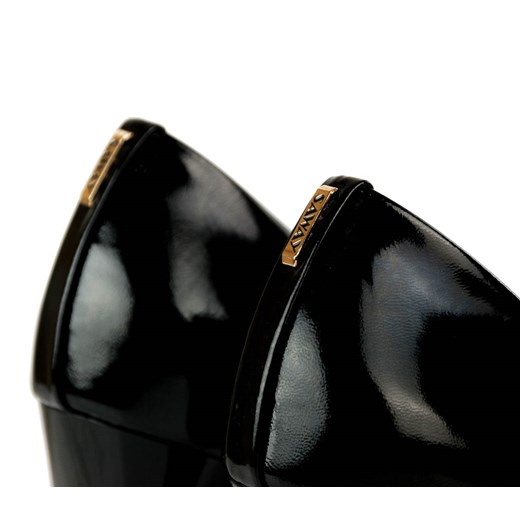 Czarne lakierowane czółenka Pamela   42 promocyjna cena saway 