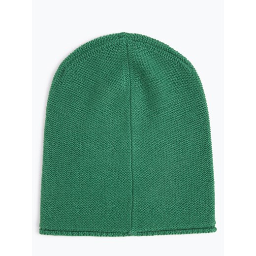 Marie Lund - Damska czapka z czystego kaszmiru, zielony  Marie Lund One Size vangraaf
