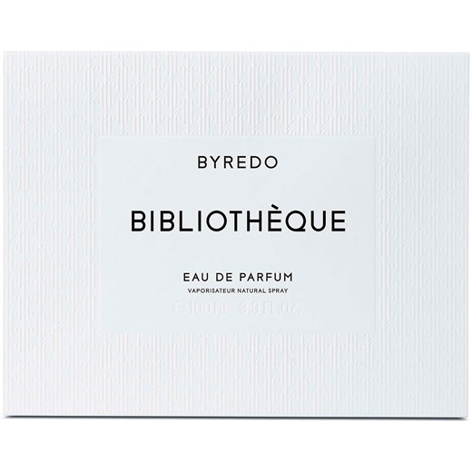 Byredo Perfumy damskie, Bibliotheque -eau De Parfum - 100 Ml, 2019, 100 ml bialy Byredo 100 ml RAFFAELLO NETWORK