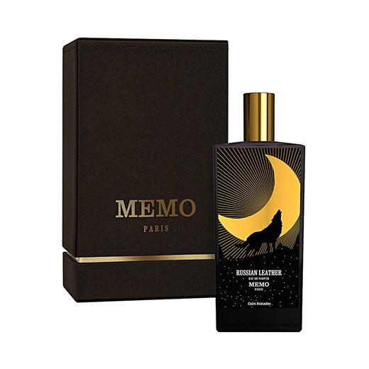 Memo Paris Perfumy Męskie, Russian Leather - Eau De Parfum - 75 Ml, 2019, 75 ml Memo Paris czarny 75 ml RAFFAELLO NETWORK