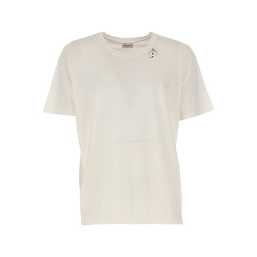 Yves Saint Laurent Koszulka dla Mężczyzn, Biały, Bawełna, 2019, L S XL Yves Saint Laurent  XL RAFFAELLO NETWORK