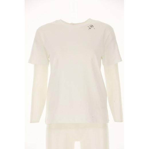 Yves Saint Laurent Koszulka dla Kobiet, Biały, Bawełna, 2019, 38 40 42 44  Yves Saint Laurent 38 RAFFAELLO NETWORK