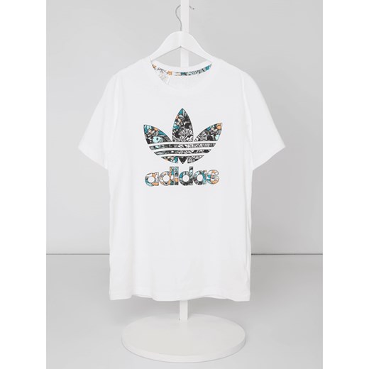 T-shirt z nadrukowanym logo Adidas Originals  164 Peek&Cloppenburg 