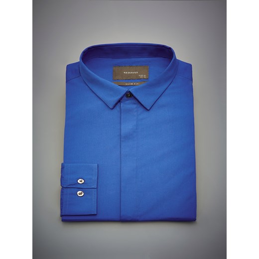 Reserved - Koszula slim fit - Niebieski