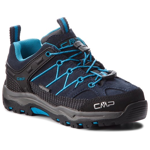 Trekkingi CMP - Kids Rigel Low Trekking Shoes Wp 3Q13244 Asphalt/Cyano 92BH  Cmp 29 eobuwie.pl