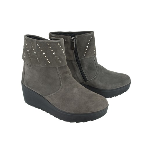 IGI&CO 21686 11 scamosciato sup/grigio scuro, botki damskie  Igi&Co 39 e-kobi.pl