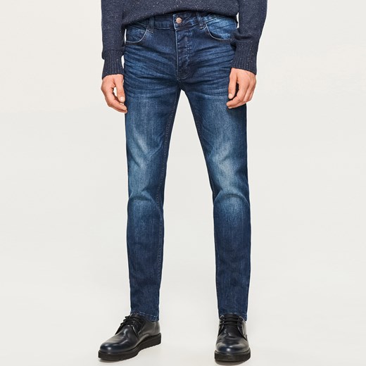 Reserved - Jeansy slim fit - Granatowy Reserved  33 