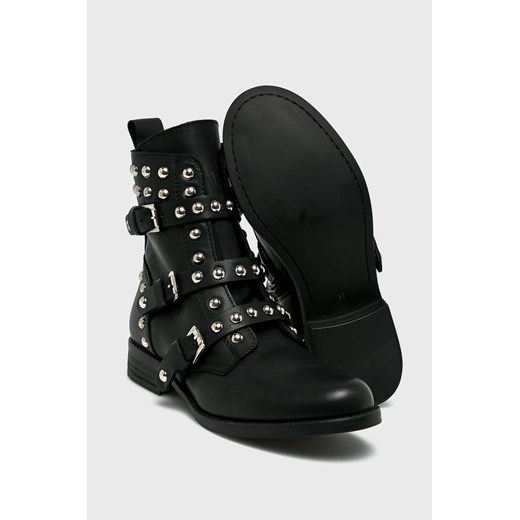 Botki Steve Madden casual na zamek na jesień