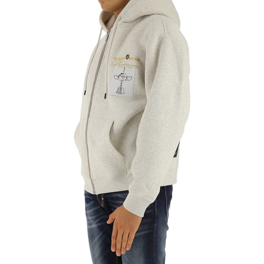 Alexander Wang Bluza dla Mężczyzn, Brudny biały Melange, Bawełna, 2019, L M XL Alexander Wang L RAFFAELLO NETWORK