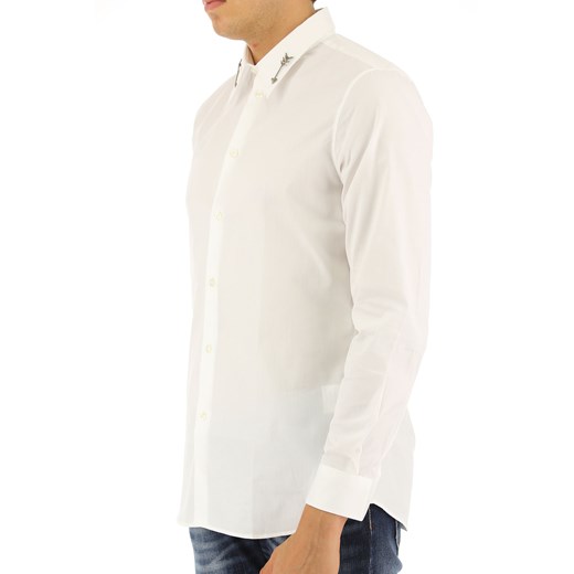 Givenchy Koszula dla Mężczyzn, Biały, Bawełna, 2019, 38 41 42 Givenchy 41 RAFFAELLO NETWORK