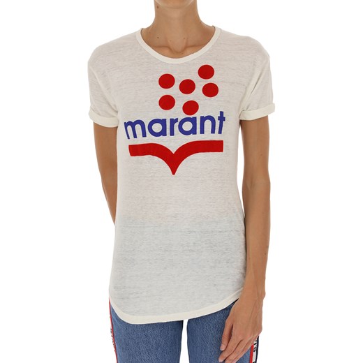 Isabel Marant Koszulka dla Kobiet Na Wyprzedaży, biały, Len, 2019, 0 40 M