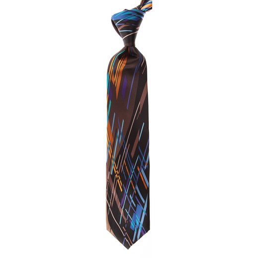 Krawat Pancaldi w abstrakcyjne wzory 