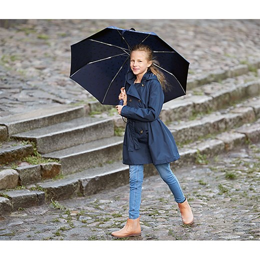 Parasol Tchibo w groszki 
