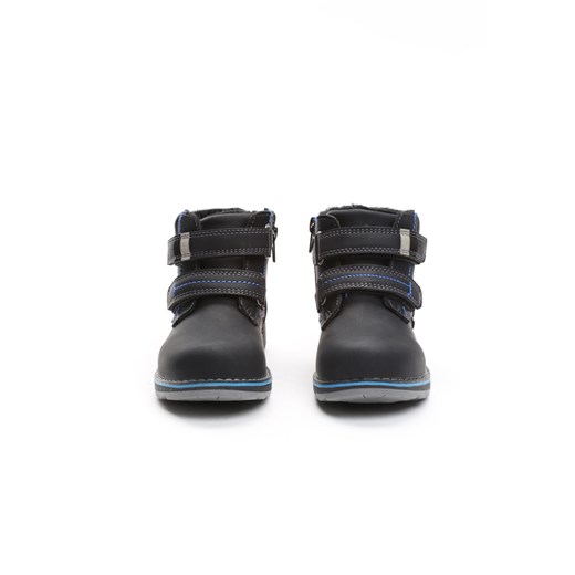 Buty zimowe dziecięce Born2be ze skóry ekologicznej 