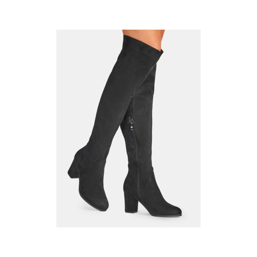 Kozaki damskie DeeZee.pl na obcasie eleganckie 