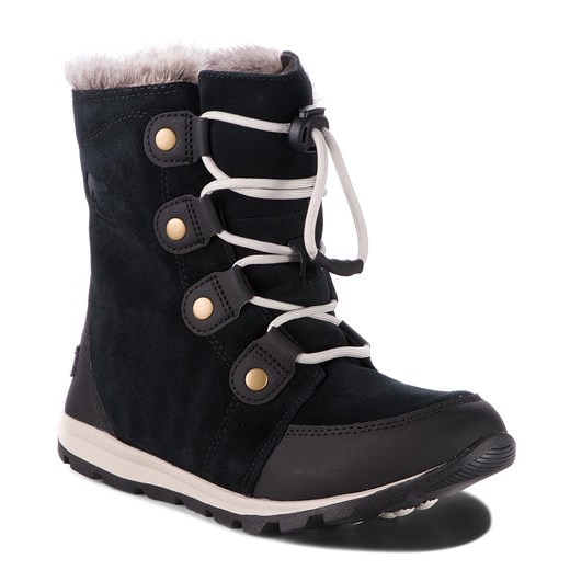 Buty zimowe dziecięce Sorel śniegowce czarne 
