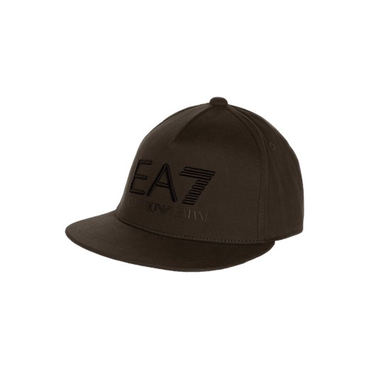 Czapka z daszkiem z haftowanym logo Ea7 Emporio Armani  One Size Peek&Cloppenburg 