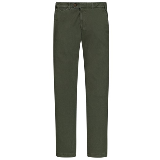 Spodnie męskie Eurex zielone casual 