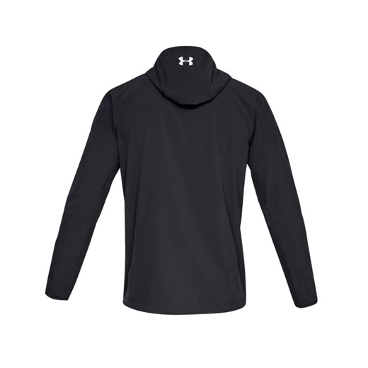 Bluza sportowa czarna Under Armour bez wzorów z elastanu 