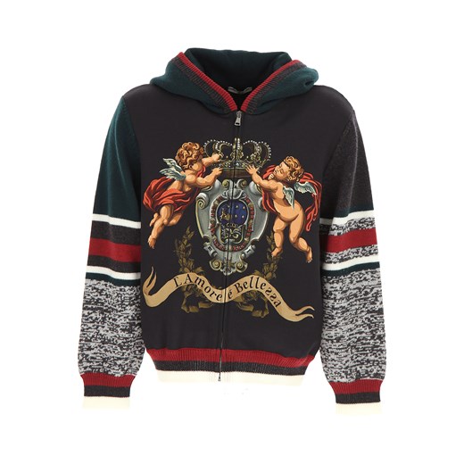 Sweter chłopięcy Dolce & Gabbana z bawełny 