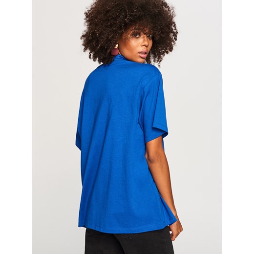 Reserved - T-shirt z krótkimi rękawami - Niebieski Reserved  M 