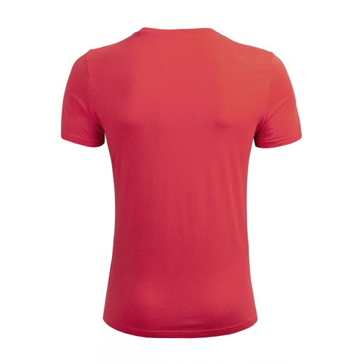 Koszulka sportowa czerwona Outhorn z nadrukami 