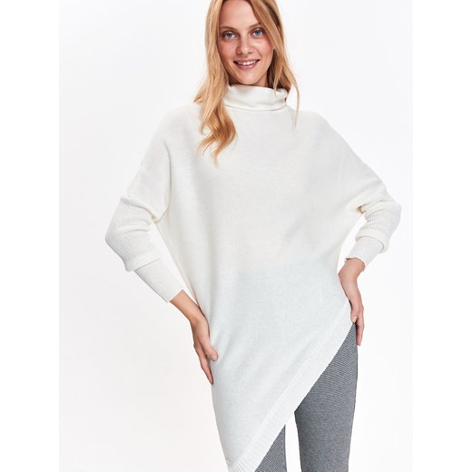 Top Secret sweter damski casual bez wzorów 
