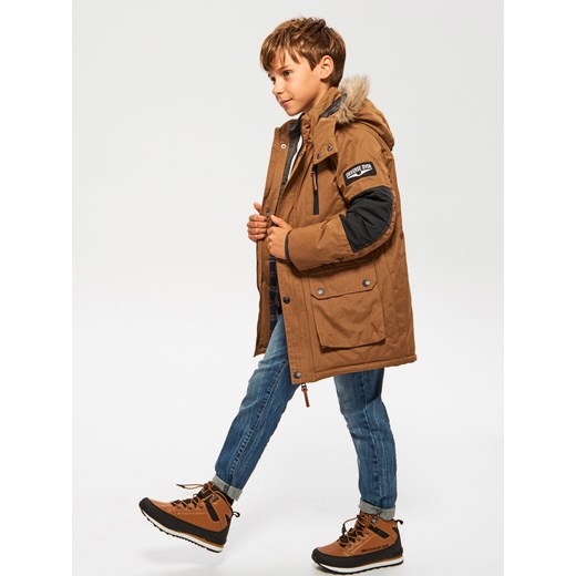 Reserved - Ocieplana parka - Brązowy Reserved 164
