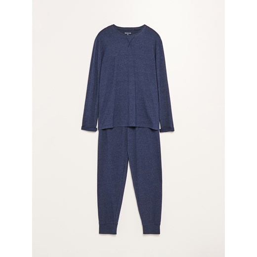 Reserved - Piżama dwuczęściowa ze spodniami - Niebieski
