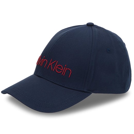 Calvin Klein czapka z daszkiem damska niebieskie 