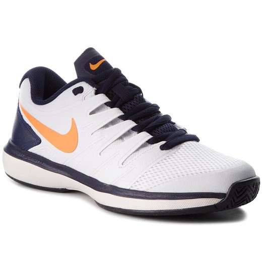 Buty sportowe męskie Nike zoom białe wiosenne z tworzywa sztucznego sznurowane 