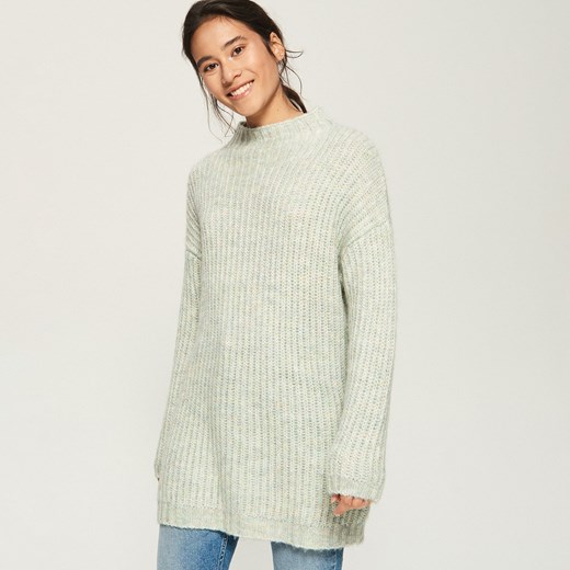 Sinsay - Długi sweter oversize - Wielobarwn