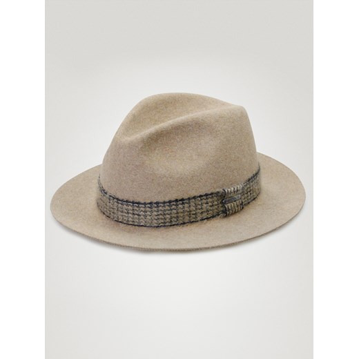 futrzany kapelusz kowbojski z ozdobnym paskiem stetson  Allora  