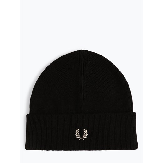 Fred Perry czapka zimowa męska czarna