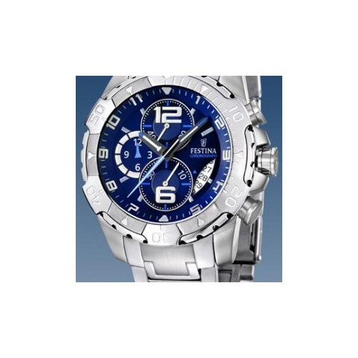 Zegarek Męski FESTINA F16358/5 Sport Chrono - 16358/5 Dostawa Gratis! 100 Dni na Zwrot Towaru - Gwarancja Satysfakcji!!! otozegarki granatowy kolekcja