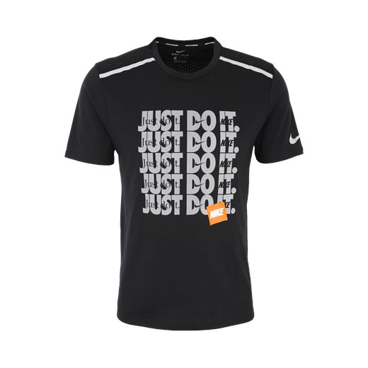 Koszulka sportowa czarna Nike z jerseyu 
