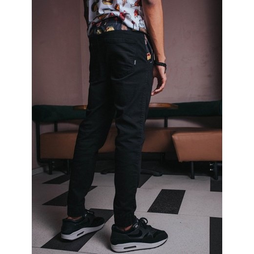 Jogger Stretch Black Fast Food