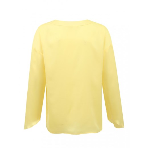 Bluzka żółta z dekoltem w serek AK ALLEXA Aneta Kręglicka X L'af  44 Eye For Fashion