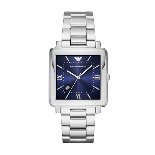 Zegarek EMPORIO ARMANI - Modern Squre AR11072  Silver/Silver Emporio Armani   eobuwie.pl