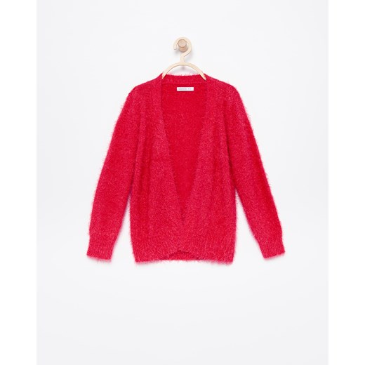 Sweter dziewczęcy Reserved czerwony 