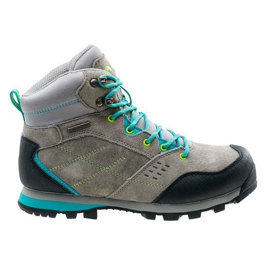 Buty trekkingowe damskie Elbrus bez wzorów sznurowane na płaskiej podeszwie 