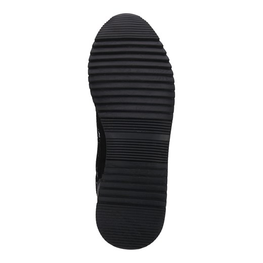 Buty sportowe damskie czarne Fritzi Aus Preußen na płaskiej podeszwie letnie sznurowane 