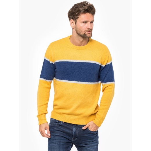 Sweter męski żółty Pepe Jeans 